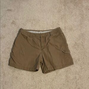 The North Face Women's Tan Cargo Shorts